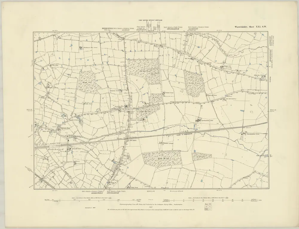 Aperçu de l'ancienne carte