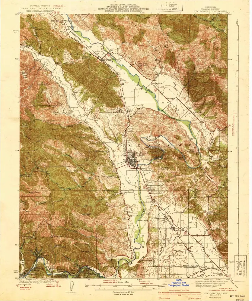 Aperçu de l'ancienne carte