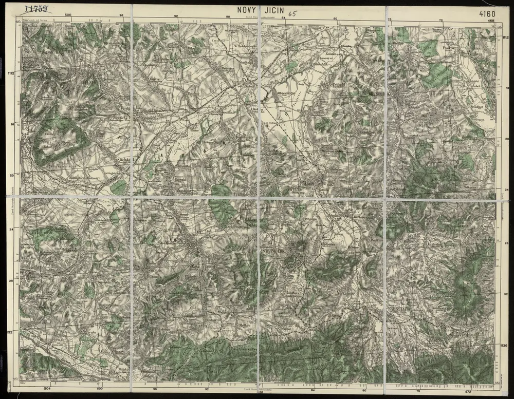 Anteprima della vecchia mappa