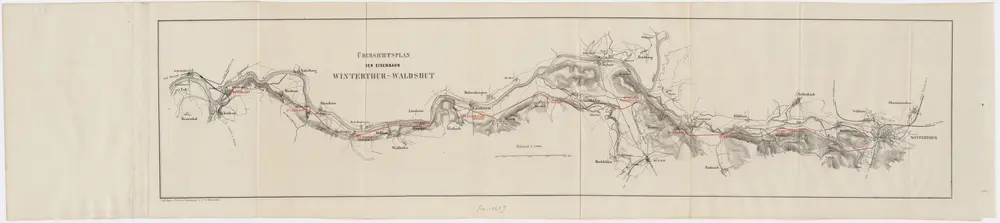 Voorbeeld van de oude kaart