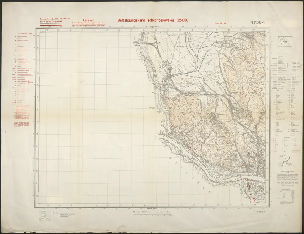 Aperçu de l'ancienne carte