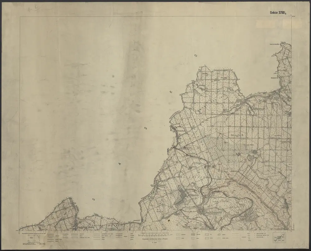 Voorbeeld van de oude kaart