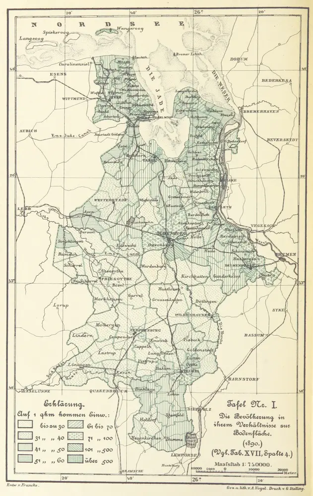 Aperçu de l'ancienne carte