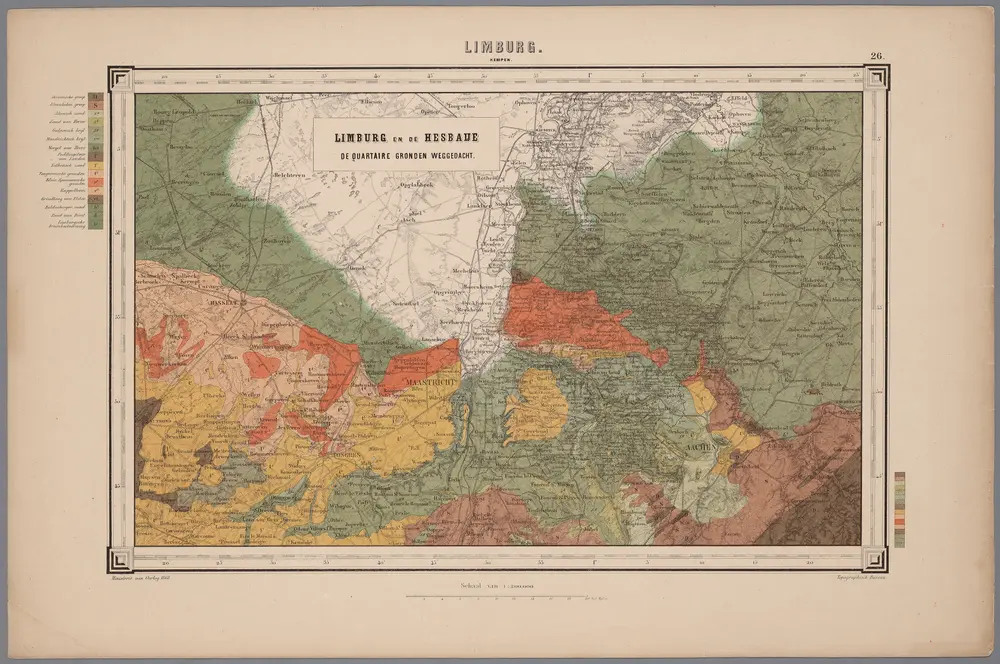 Voorbeeld van de oude kaart