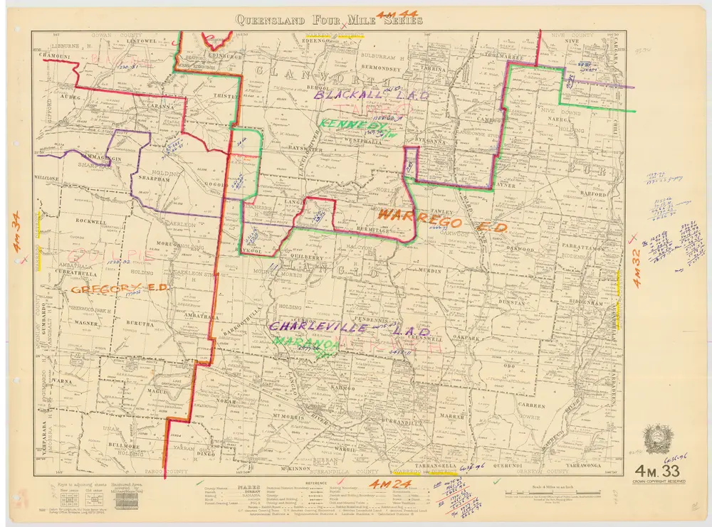 Queensland Four Mile Second series sheet 4m33