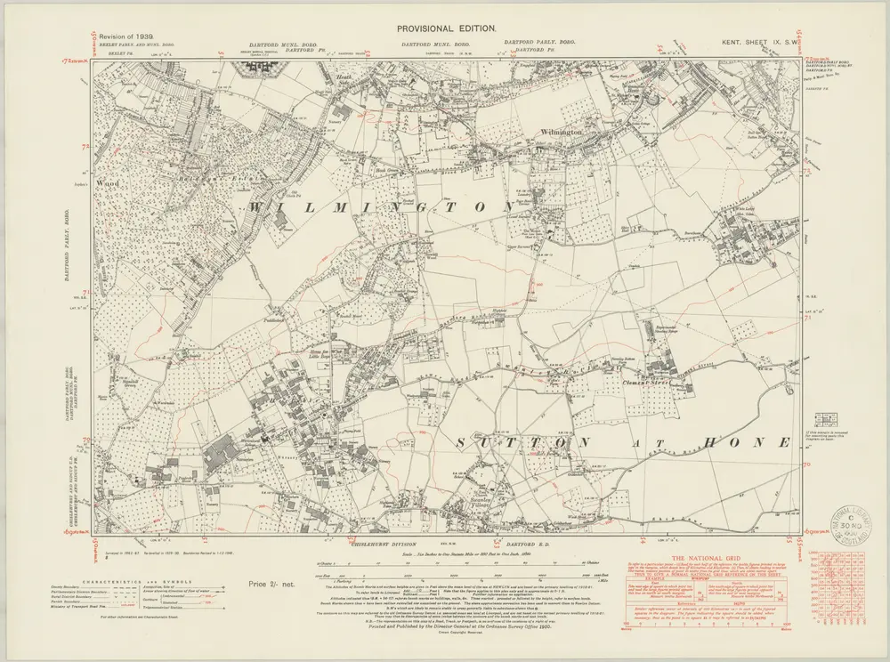 Aperçu de l'ancienne carte