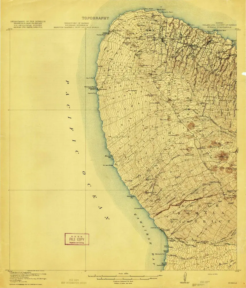 Voorbeeld van de oude kaart