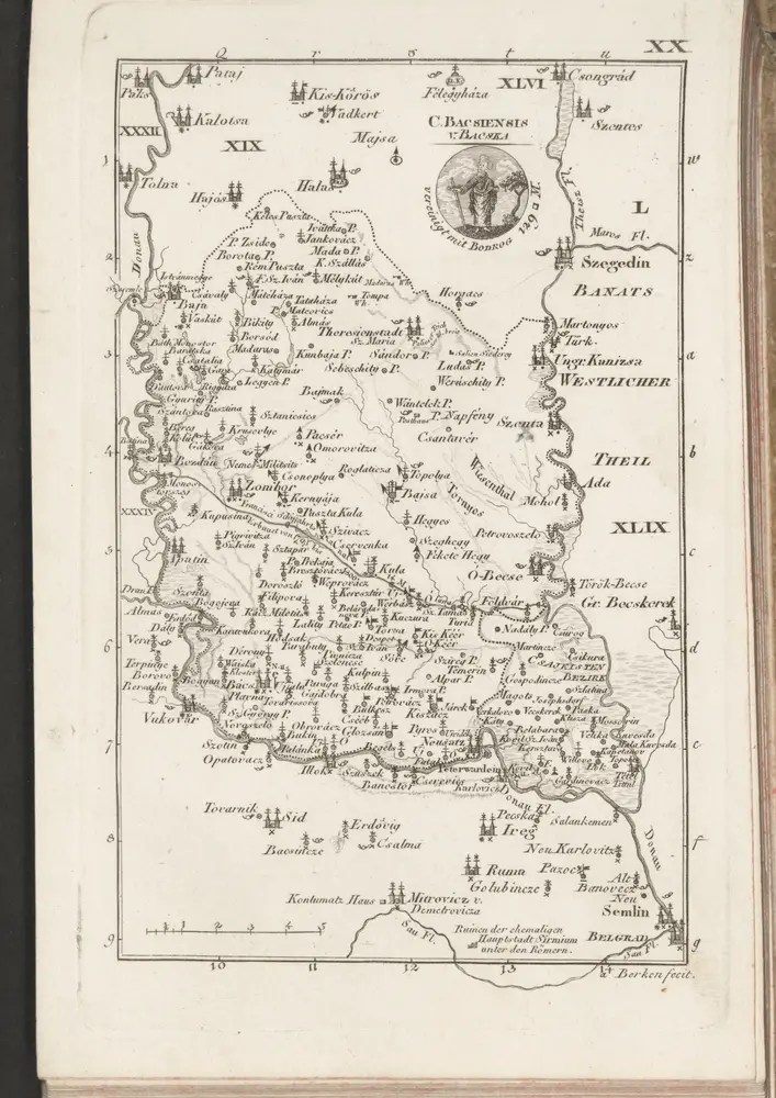 Anteprima della vecchia mappa