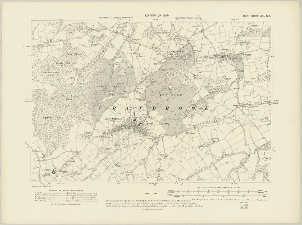 Aperçu de l'ancienne carte