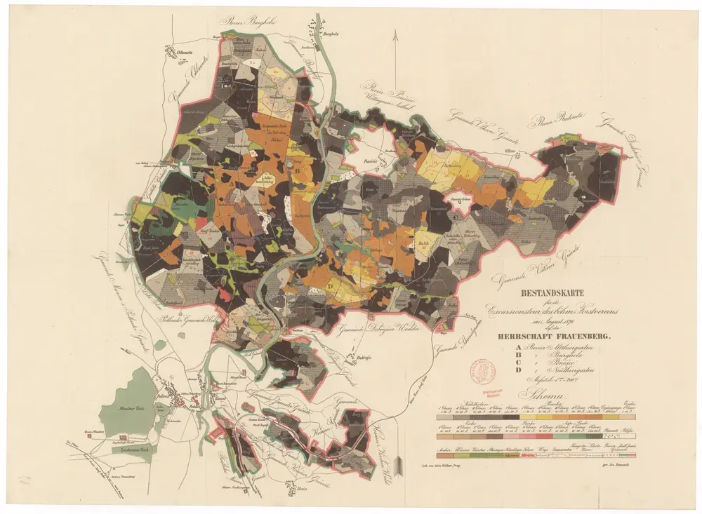 Aperçu de l'ancienne carte