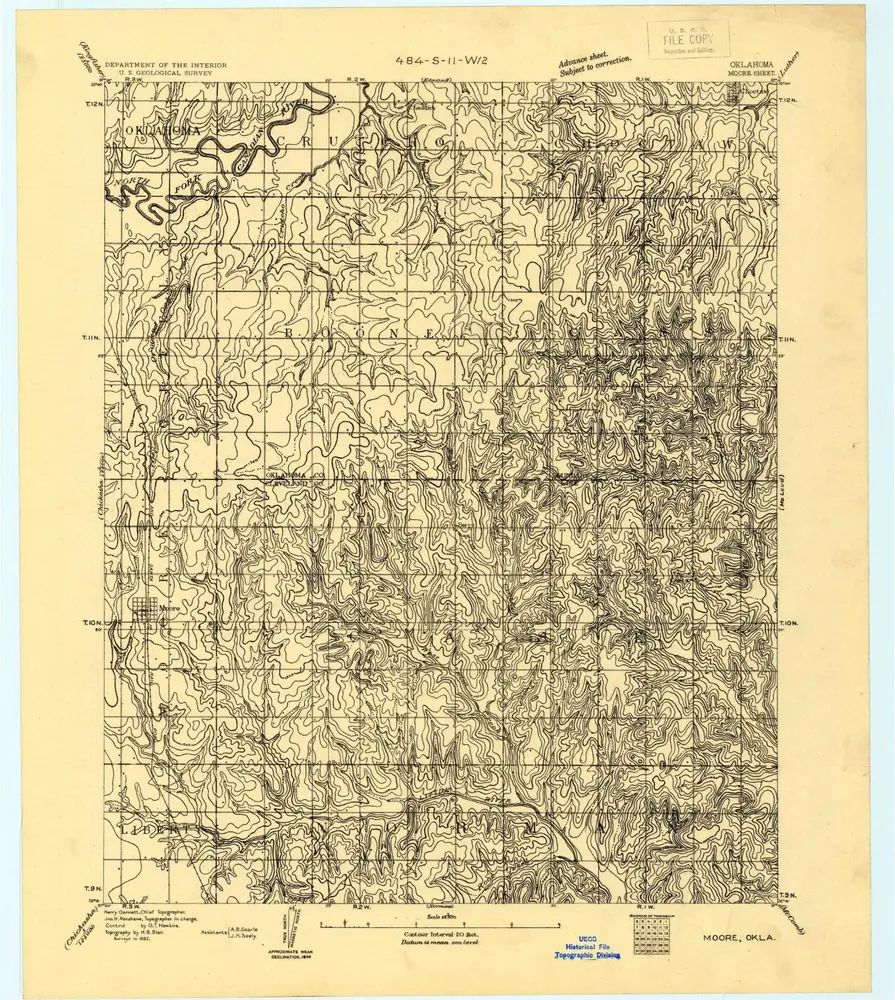 Aperçu de l'ancienne carte