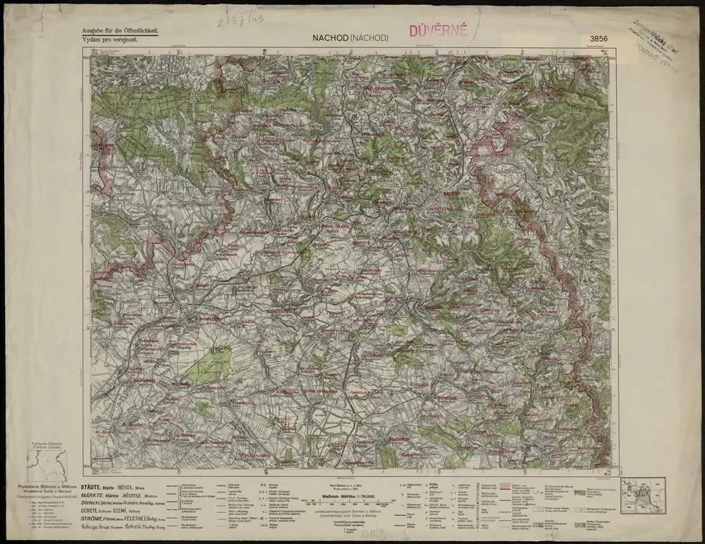 Aperçu de l'ancienne carte