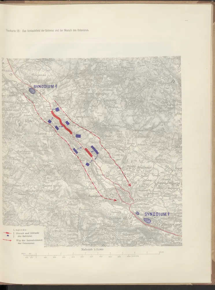 Aperçu de l'ancienne carte