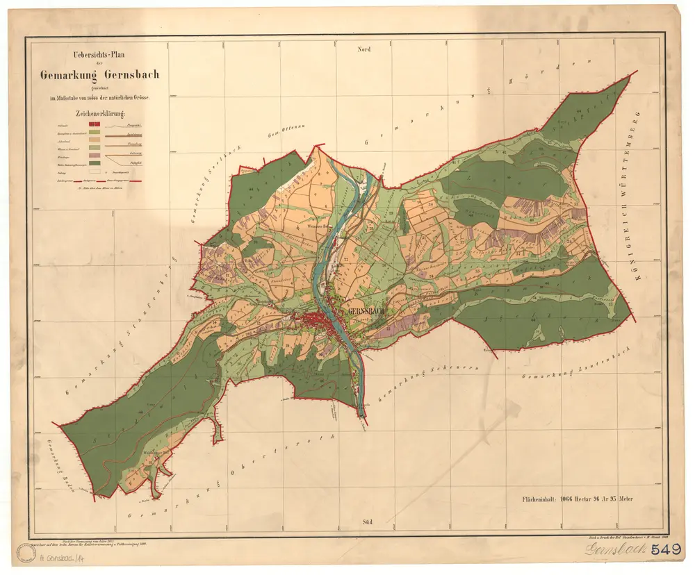 Aperçu de l'ancienne carte