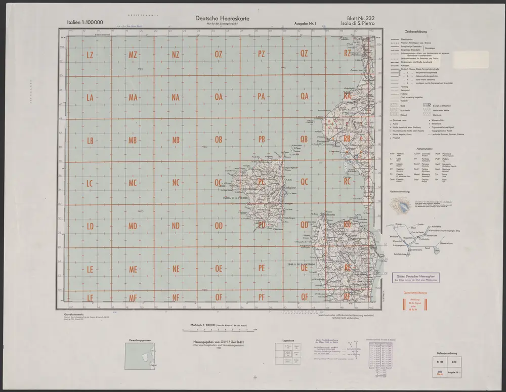 Anteprima della vecchia mappa