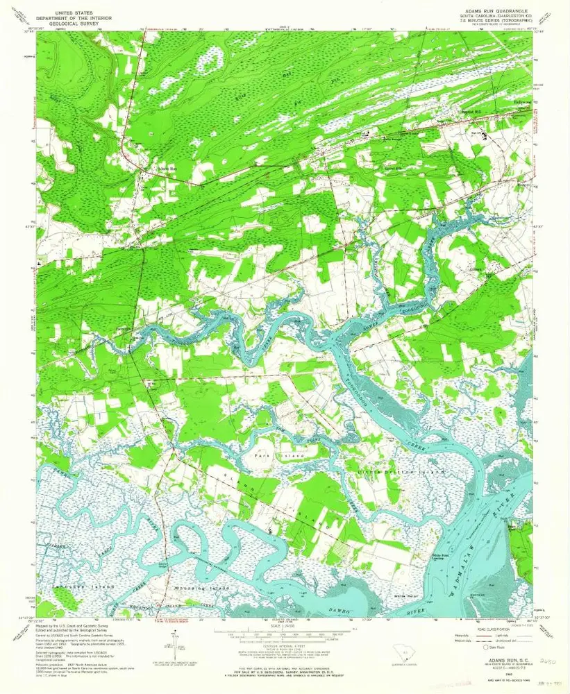 Voorbeeld van de oude kaart