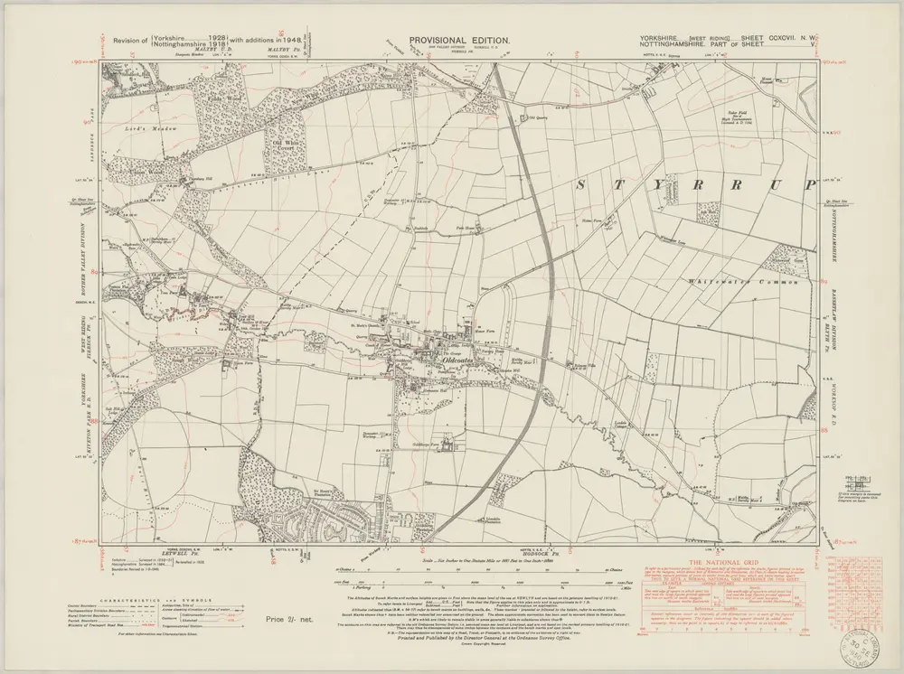 Aperçu de l'ancienne carte