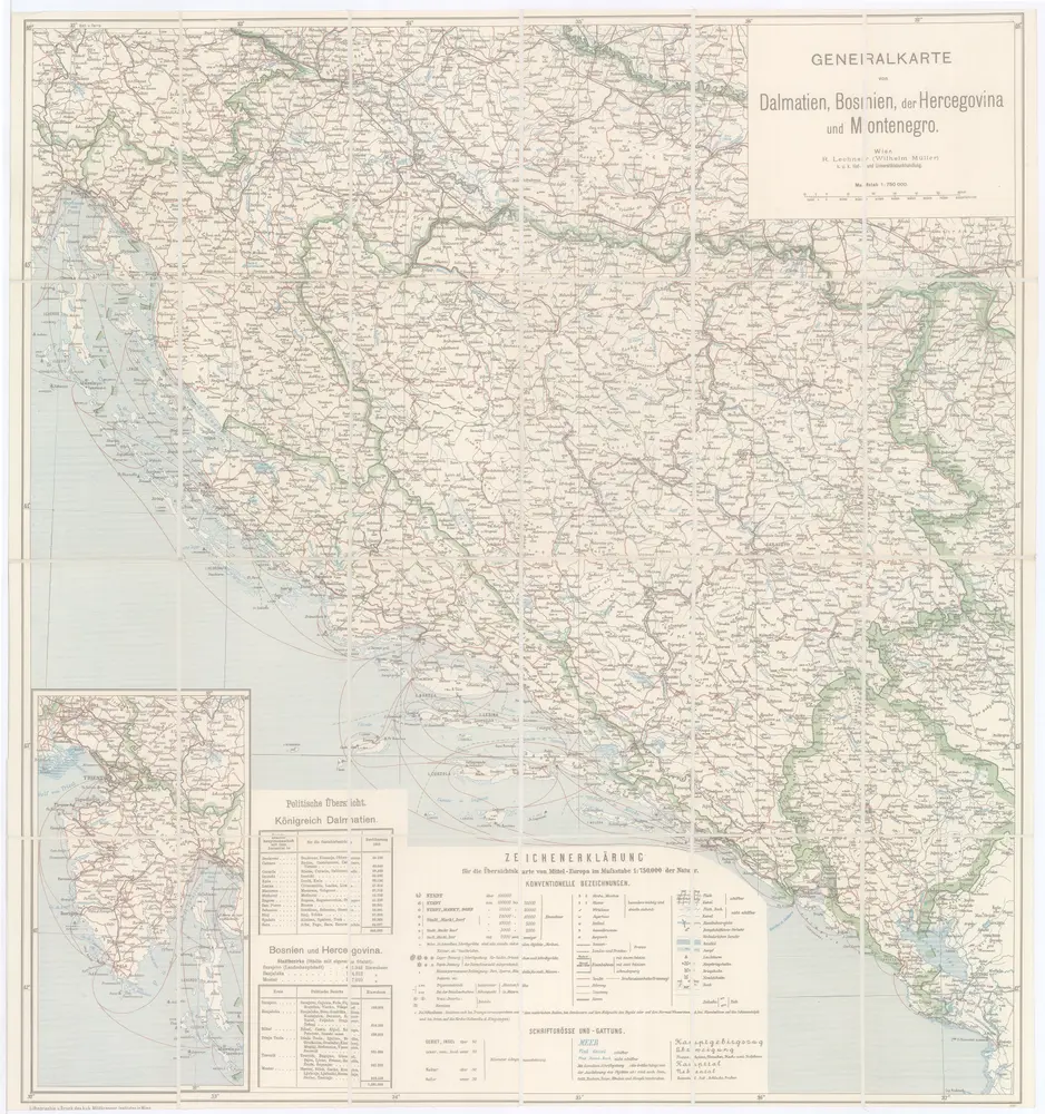 Aperçu de l'ancienne carte