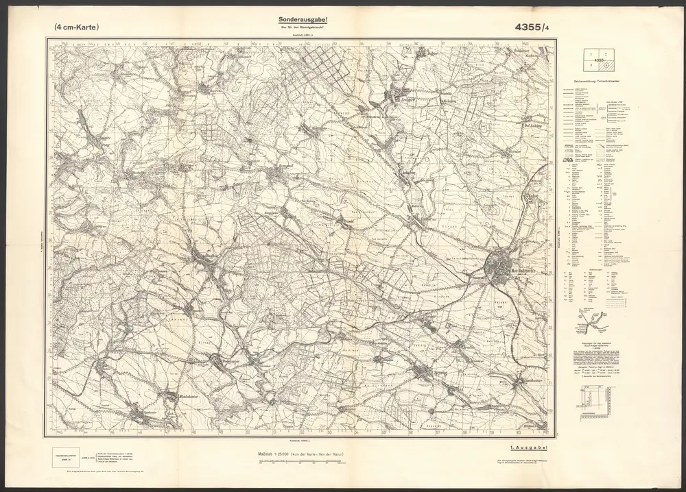 Aperçu de l'ancienne carte