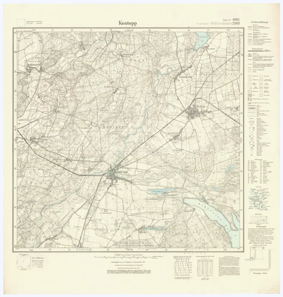 Anteprima della vecchia mappa