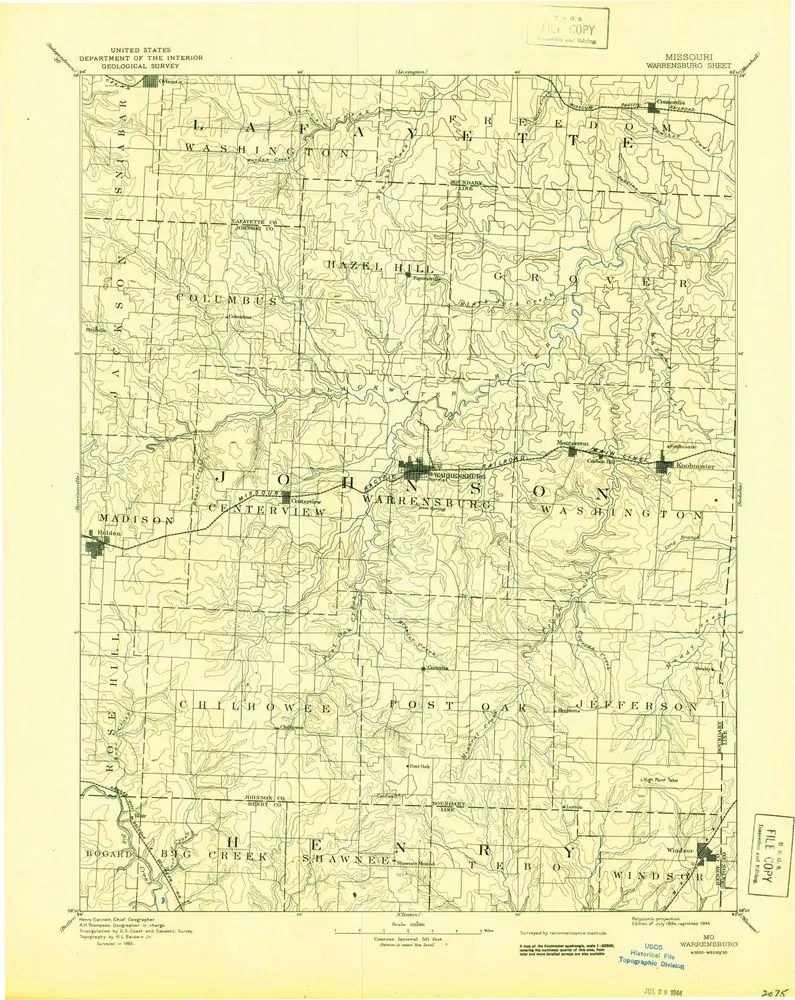 Anteprima della vecchia mappa