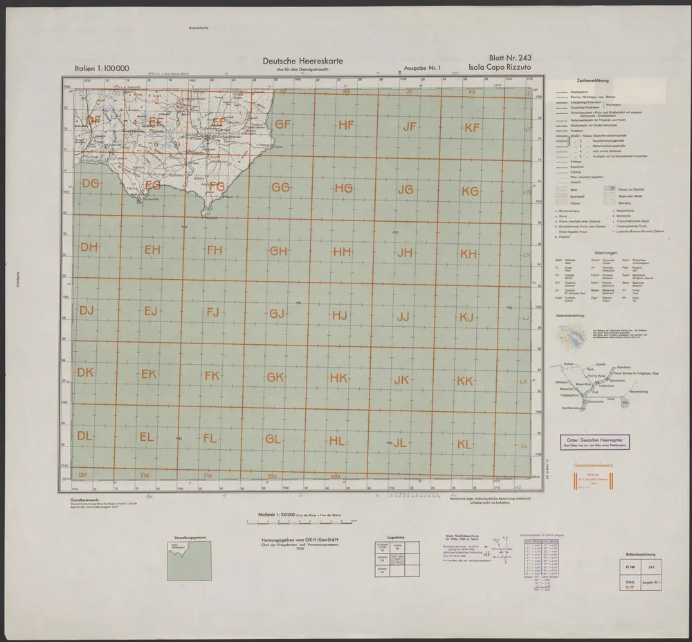 Aperçu de l'ancienne carte