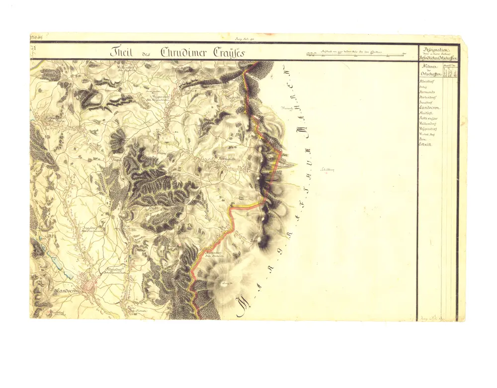 Anteprima della vecchia mappa