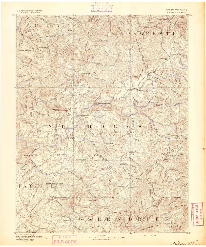 Aperçu de l'ancienne carte