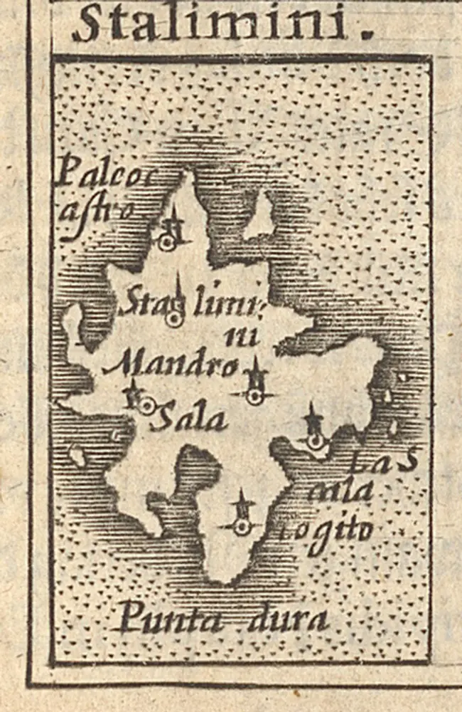 Anteprima della vecchia mappa