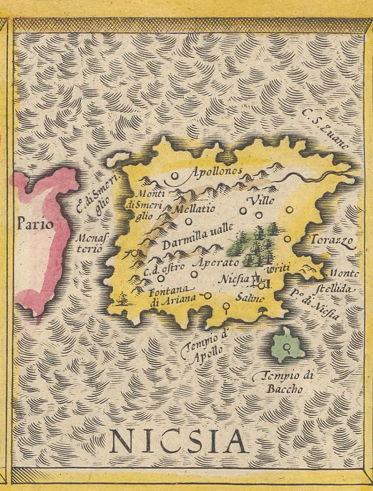 Aperçu de l'ancienne carte