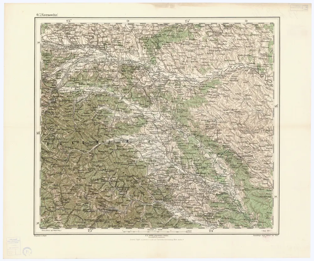 Aperçu de l'ancienne carte