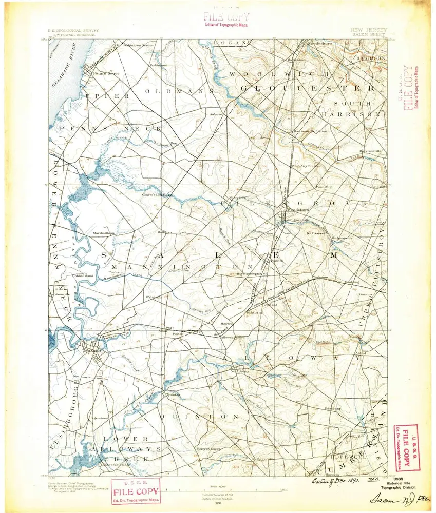 Aperçu de l'ancienne carte