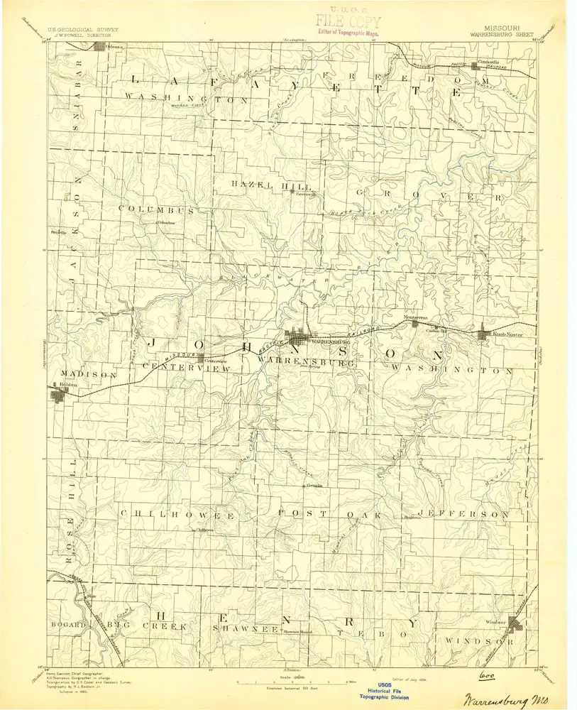 Anteprima della vecchia mappa