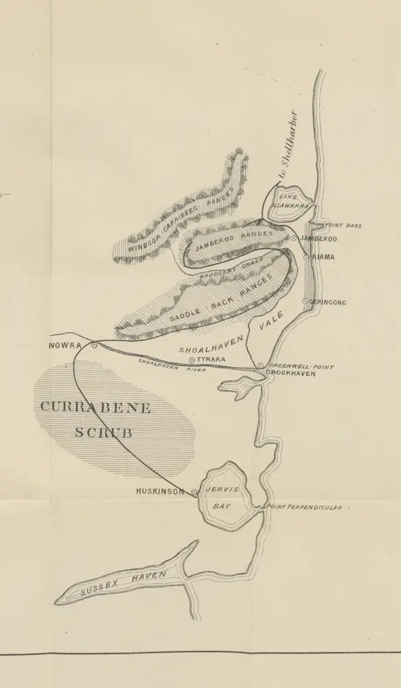 Voorbeeld van de oude kaart