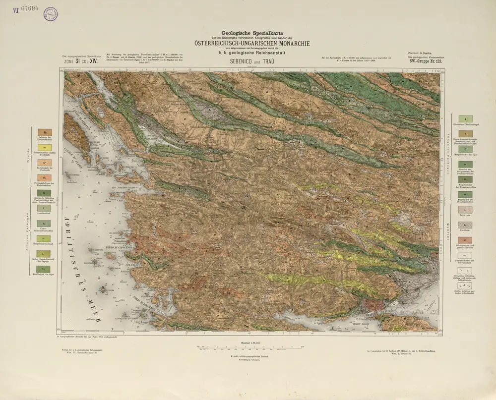 Aperçu de l'ancienne carte