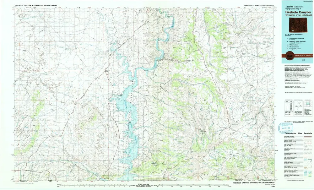 Voorbeeld van de oude kaart