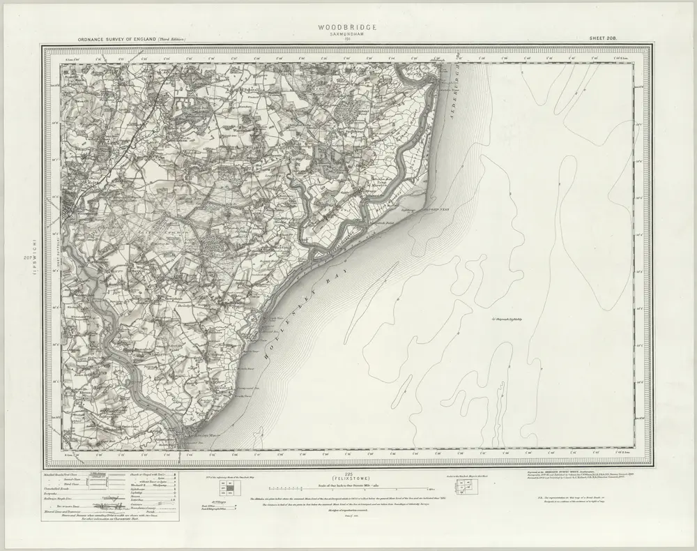 Voorbeeld van de oude kaart