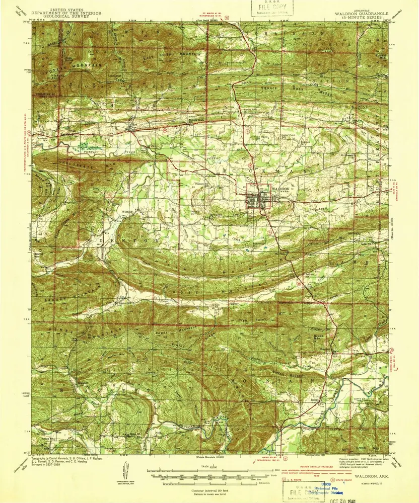 Aperçu de l'ancienne carte