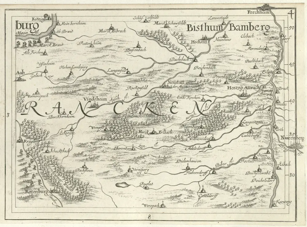 Anteprima della vecchia mappa