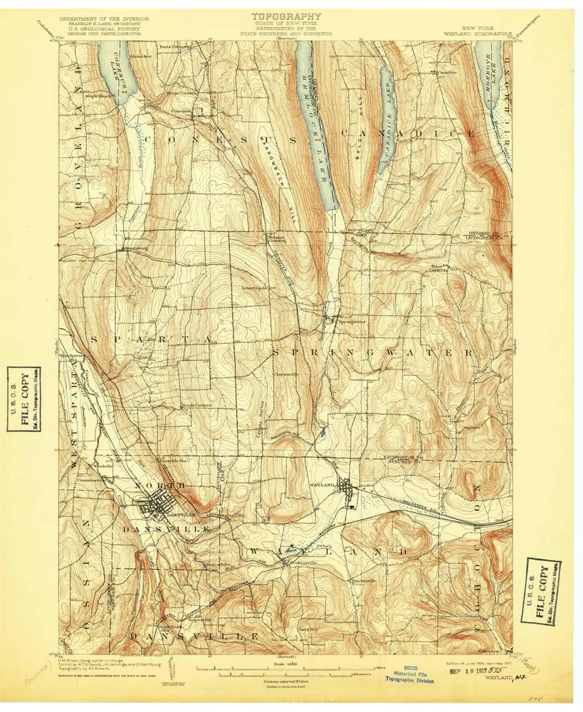 Aperçu de l'ancienne carte