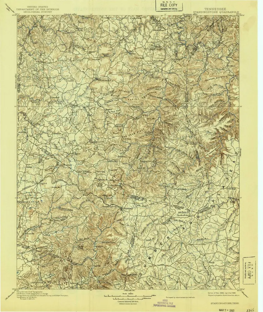 Aperçu de l'ancienne carte