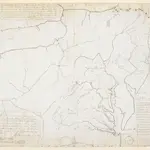 A Sketch of the Provinces of New York, New Jersey, Pensilvania, Maryland & Virginia shewing the line of forts lately built on the frontiers of those Colonies, and their Scituation with respect to the french forts on the Ohio & Lake Erie, Also the Route from Albany to Oswego with the forts built & to be for its Security