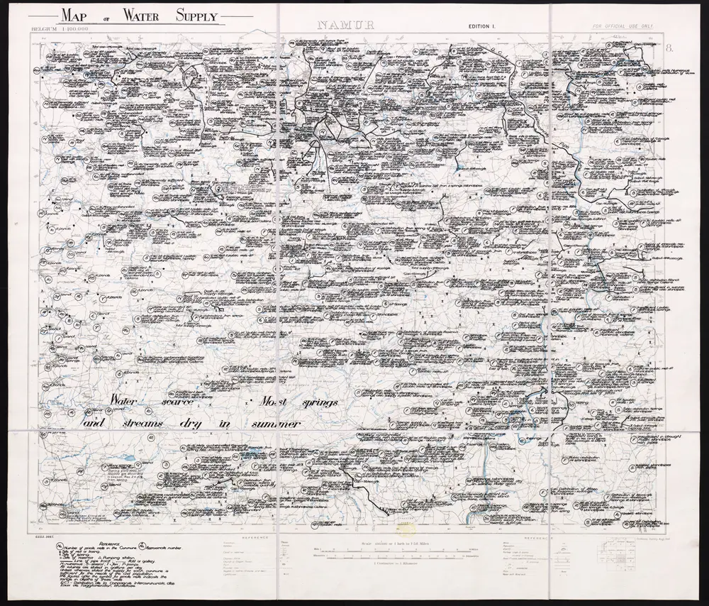 Aperçu de l'ancienne carte