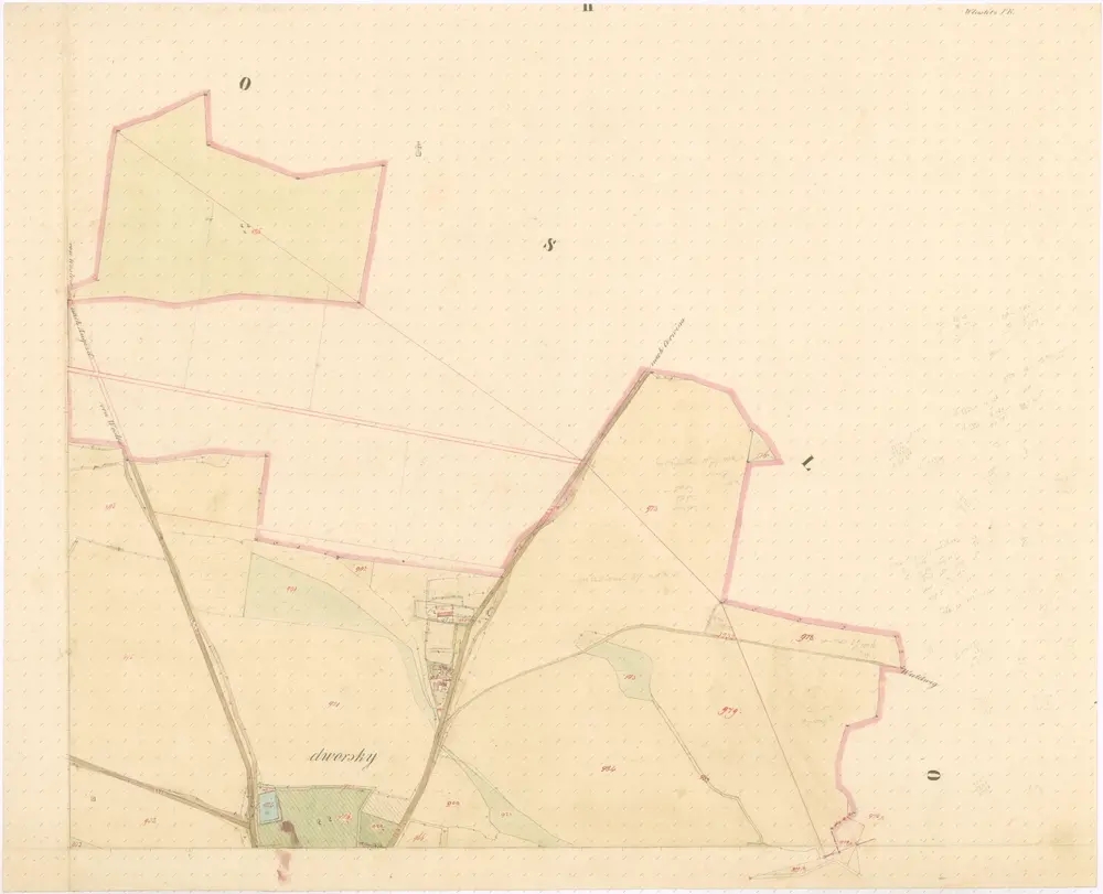 Voorbeeld van de oude kaart