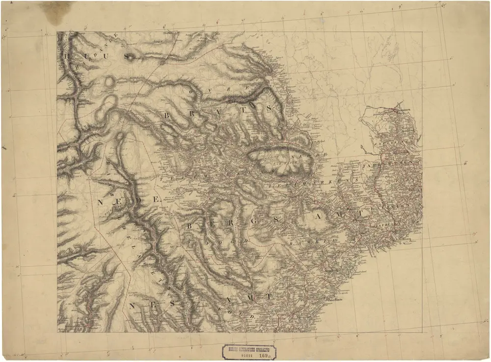 Voorbeeld van de oude kaart