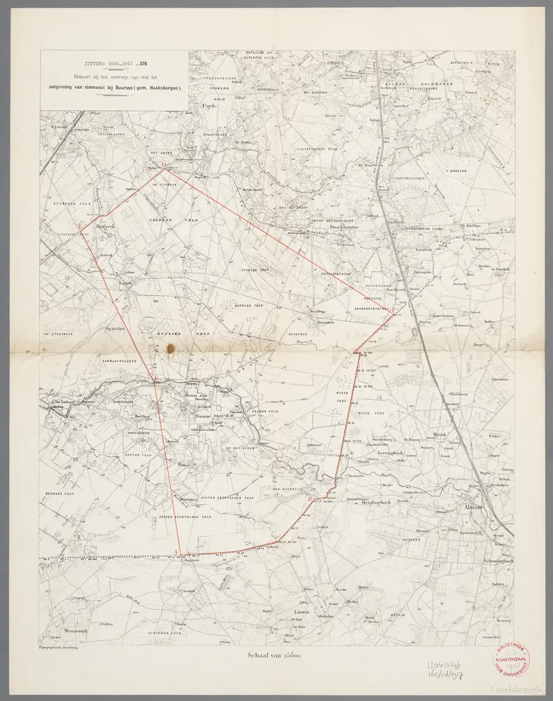 Aperçu de l'ancienne carte