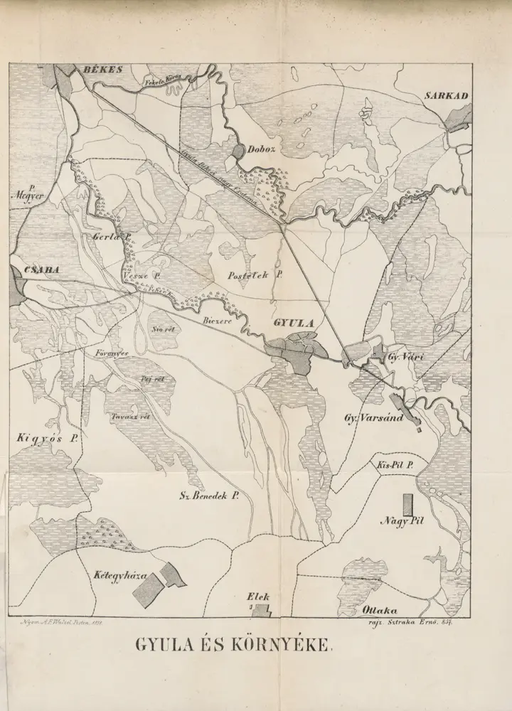 Aperçu de l'ancienne carte