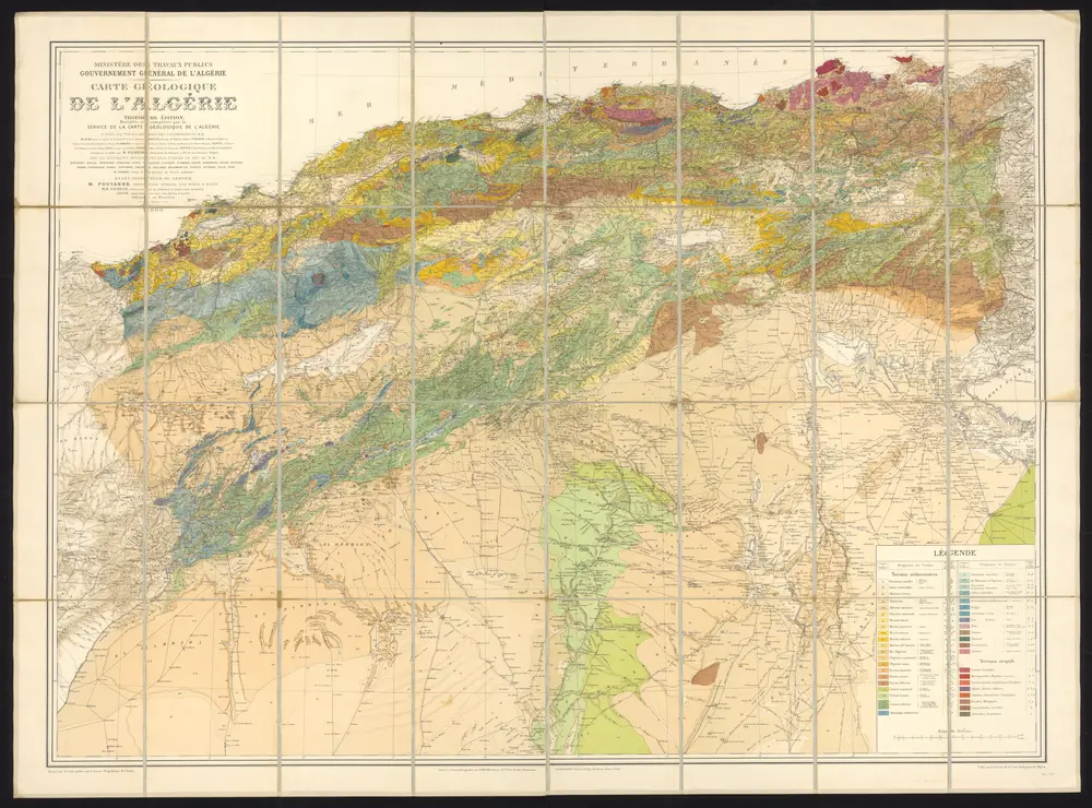 Aperçu de l'ancienne carte