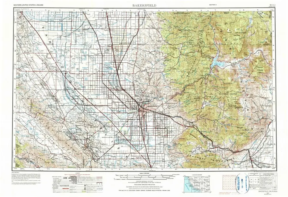 Voorbeeld van de oude kaart