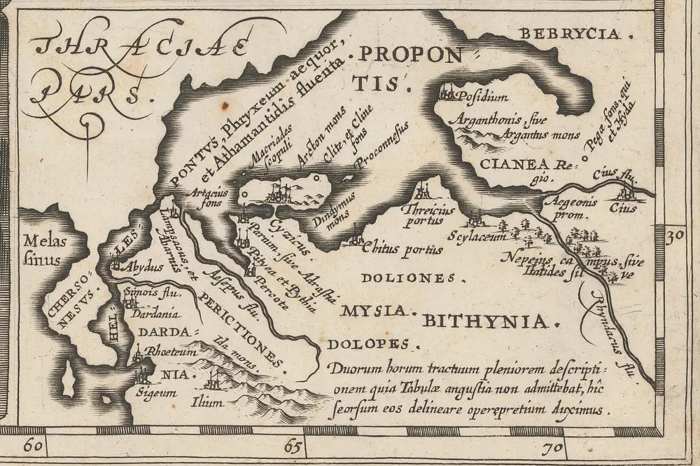 Anteprima della vecchia mappa